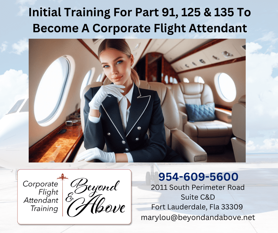 Corporate Flight Attendant-Initial Training