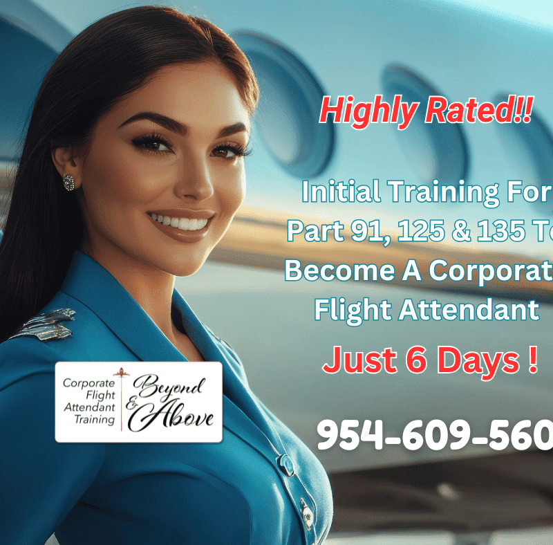 Corporate Flight Attendant-Initial Training